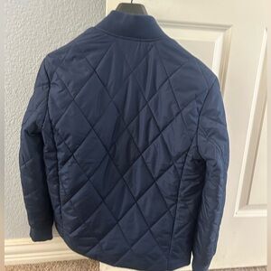 Navy men’s lightweight bomber jacket. 
Great condition!